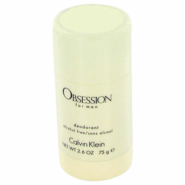 Calvin Klein Obsession Deodorant Stick for Men 2.6 Oz/75 g New Sealed