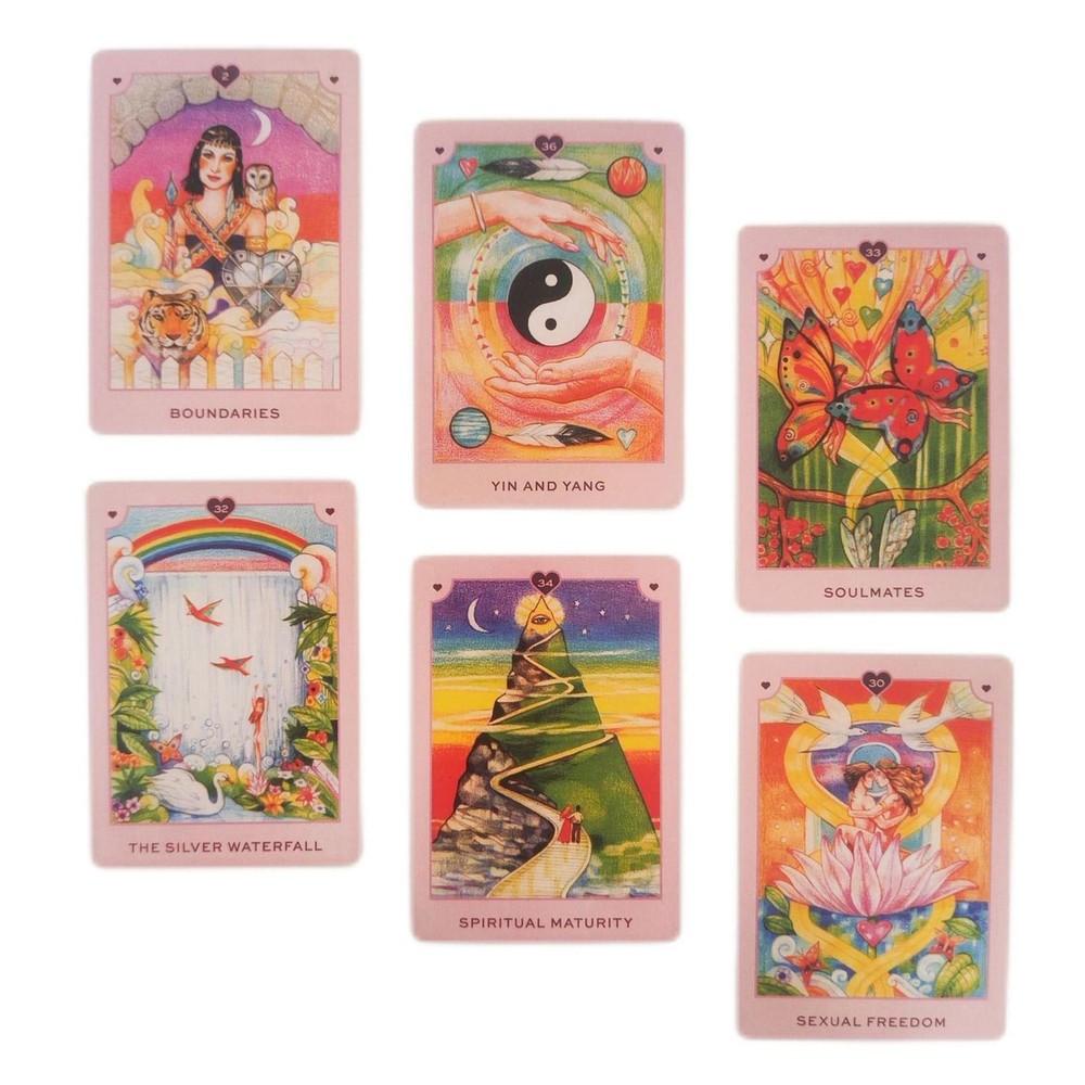 Tarot Cards Full English True Love Oracle Cards Fate Divination Tarot Deck
