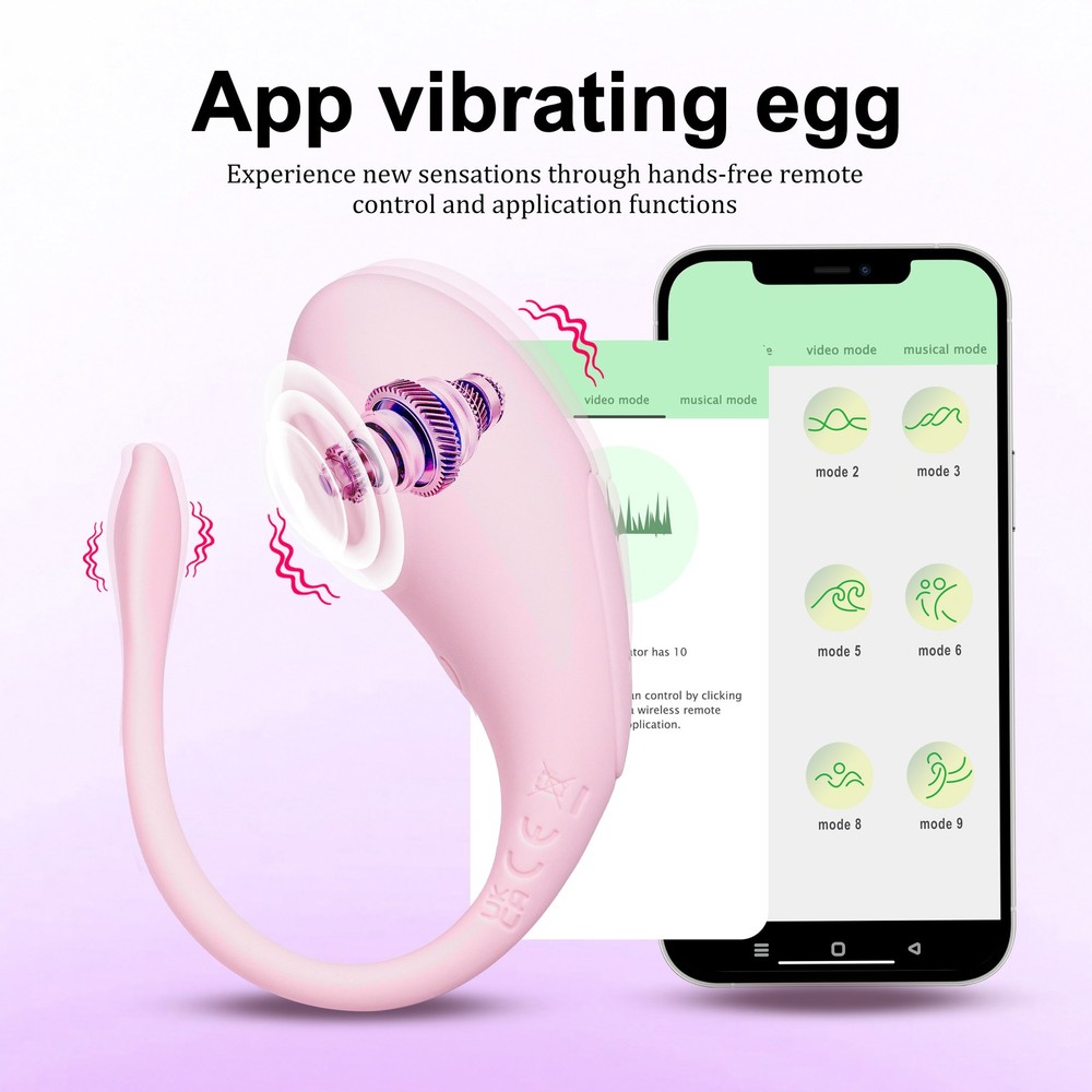 Vibrator Bullet Egg Adult Toys Remote Control Dildo Anal Plug Wearable APP Women