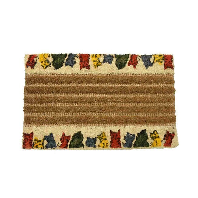 Rubber-Cal 'Kitty Cat' Coco Doormats (18