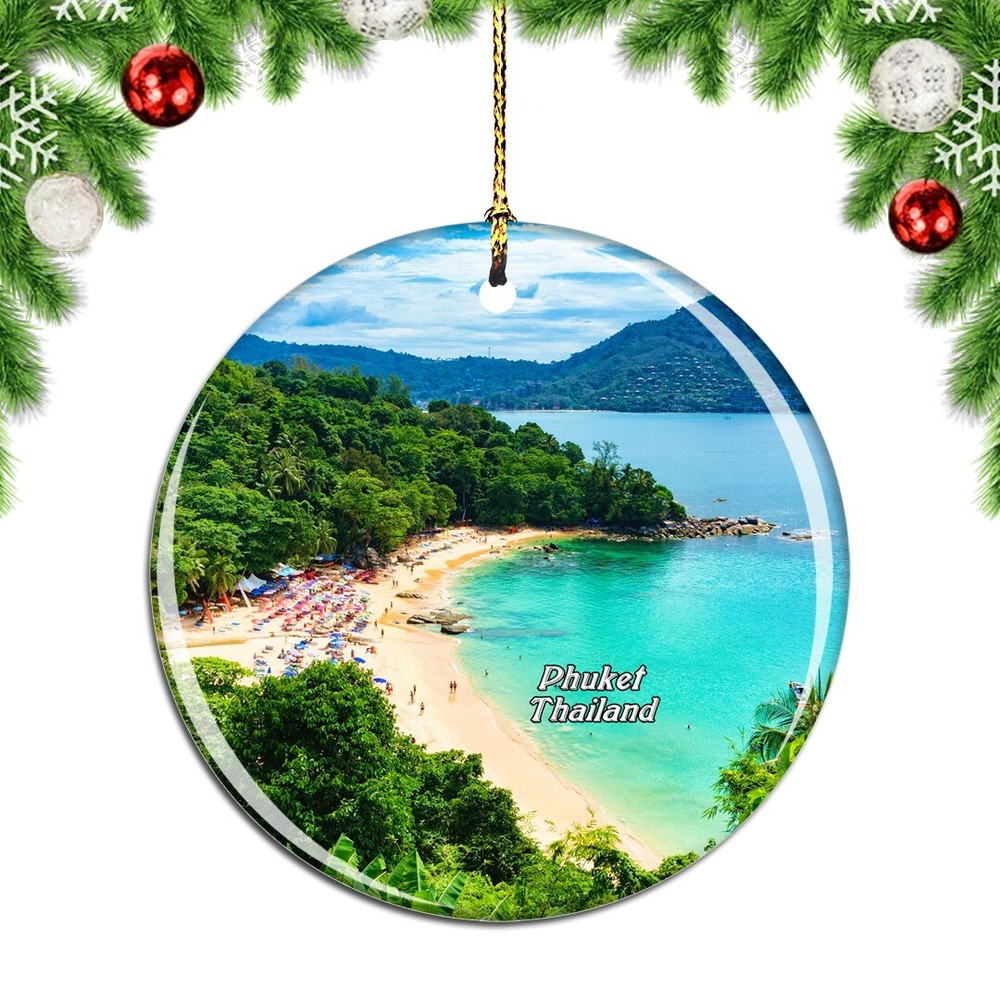 Thailand Phuket Christmas ornament city travel souvenir