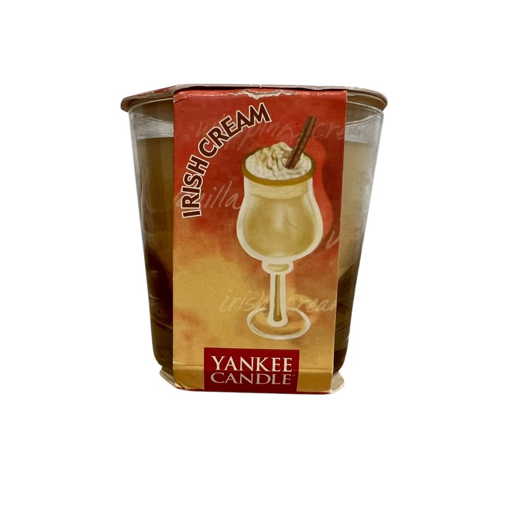 2004 Yankee Candle 6oz Irish Cream Scented Candle