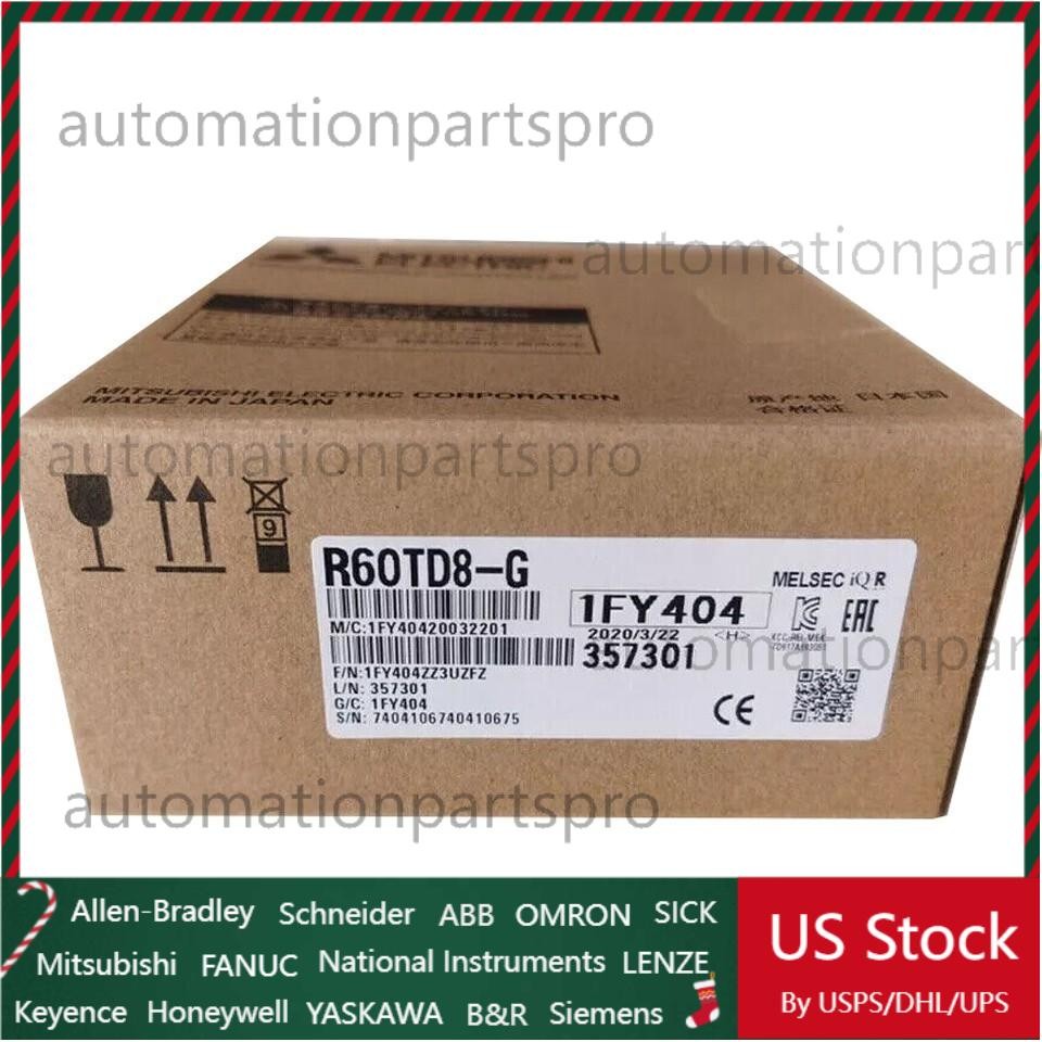 R60TD8-G New Sealed Mitsubishi PLC Module R60TD8-G