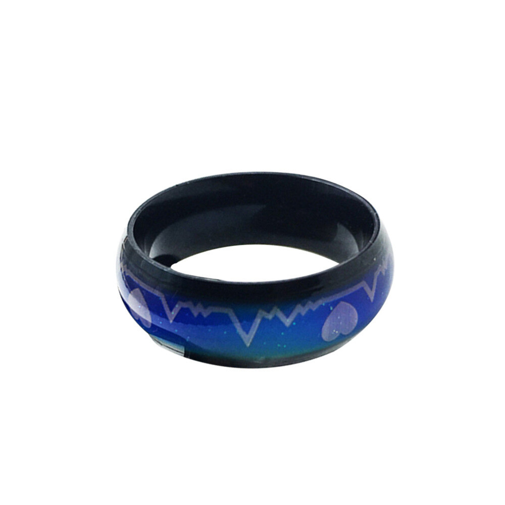 Round Shape Emotion Mood Feeling Ring Color Change Finger Ring Jewelry Finger