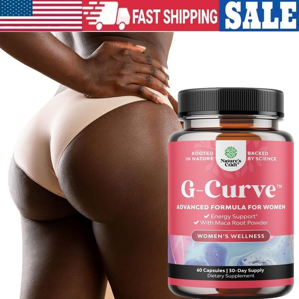 G-Curve Fast Growth Butt and Breast Bum Enhancement Pills Weight Gain Supplement