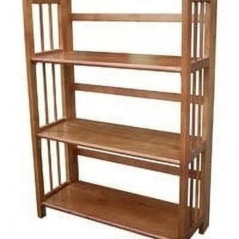 3 Tier Foldable Bookcase with 27.5