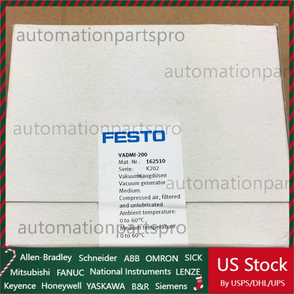 1PC New FESTO VADMI-200 162510 Vacuum Generator Expedited Shipping