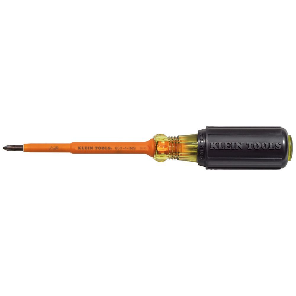 Klein Tools 6334INS Insulated Screwdriver for Electrical Work
