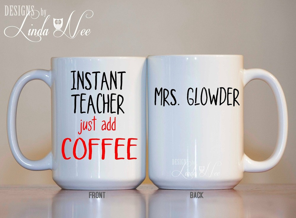 Personalized Teacher Mug Teacher Gift Teacher Appreciation Gifts For Teacher