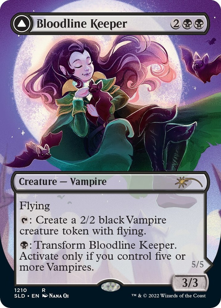Bloodline Keeper (Display Commander) - Thick Stock Secret Lair Drop Series Regular