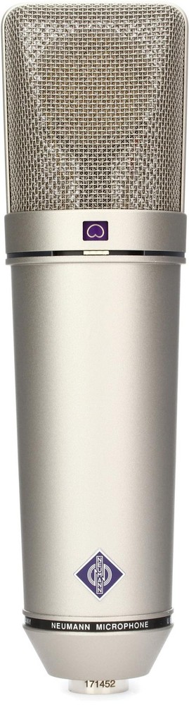 Neumann U 87 Ai Set Studio Condenser Mic with Large Diaphragm in Nickel Finish