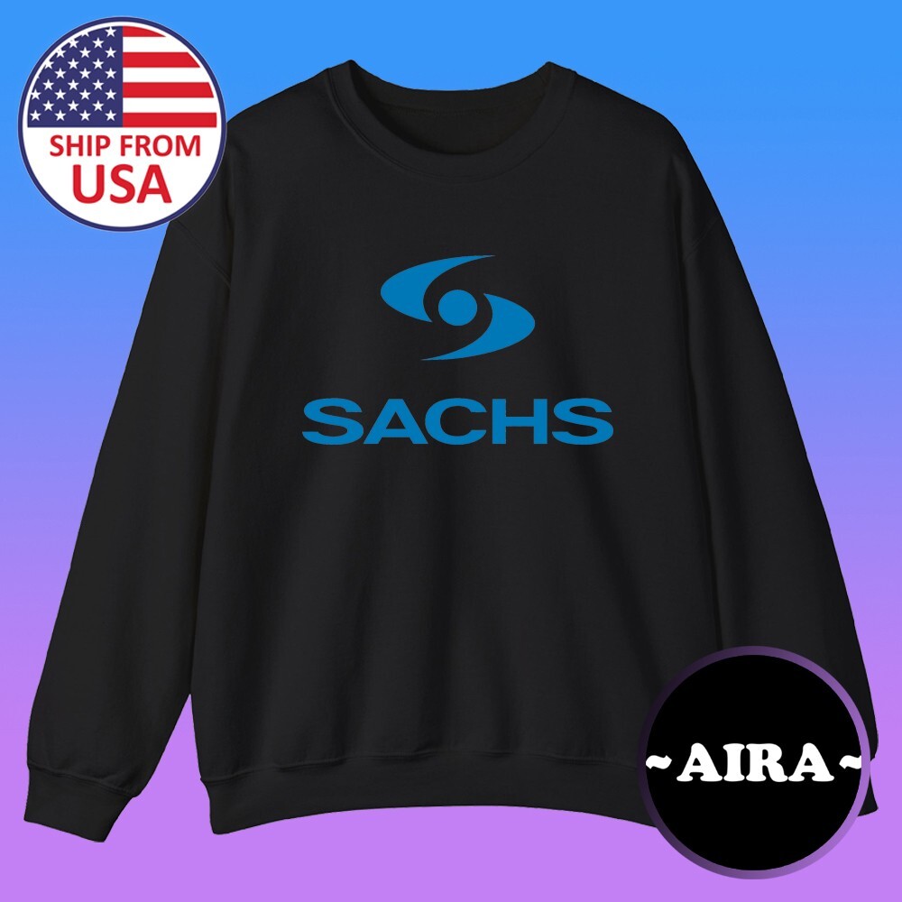 Sachs Racing Men's Black Size S to 3XL