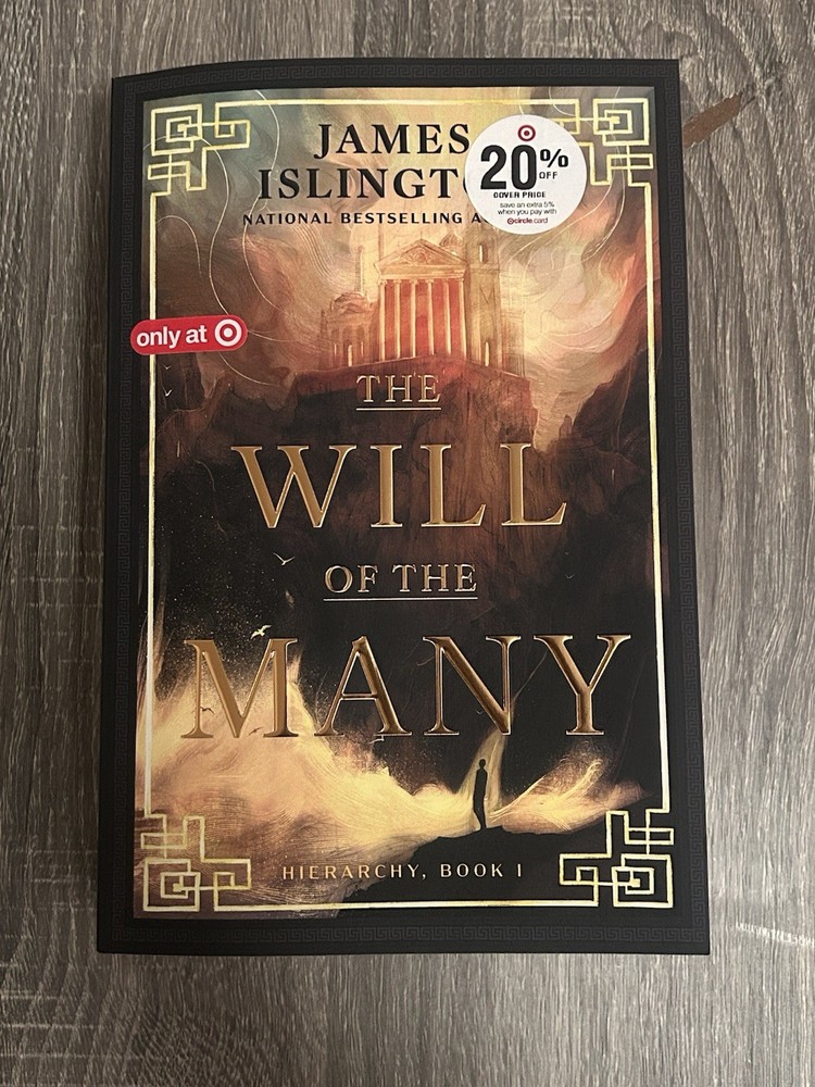 The Will of the Many by James Islington - TARGET EXCLUSIVE EDITION