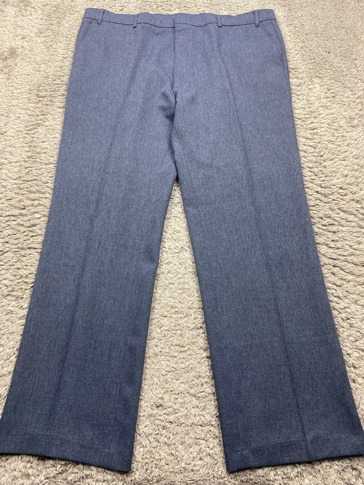 Vtg Levis Action Slacks Men 44x32 Heather Gray Pant Trousers Made In USA WPL 423