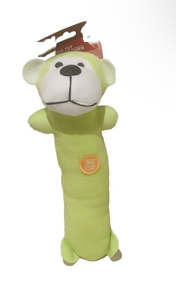 Greenbrier Squeaky Extra Plush Dog  Dog Toy. 12