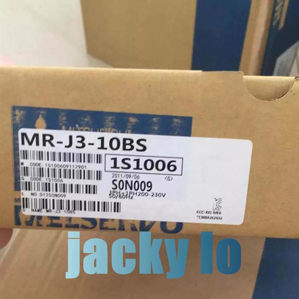 1PC New Mitsubishi MR-J3-10BS Servo Driver In Box Expedited Shipping MRJ310BS