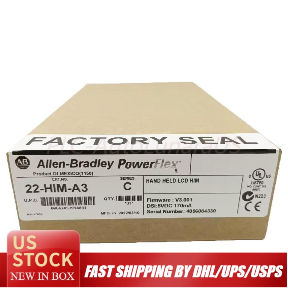 22-HIM-A3 PowerFlex Handheld HIM Brand New AB Factory Seal Box 22HIMA3