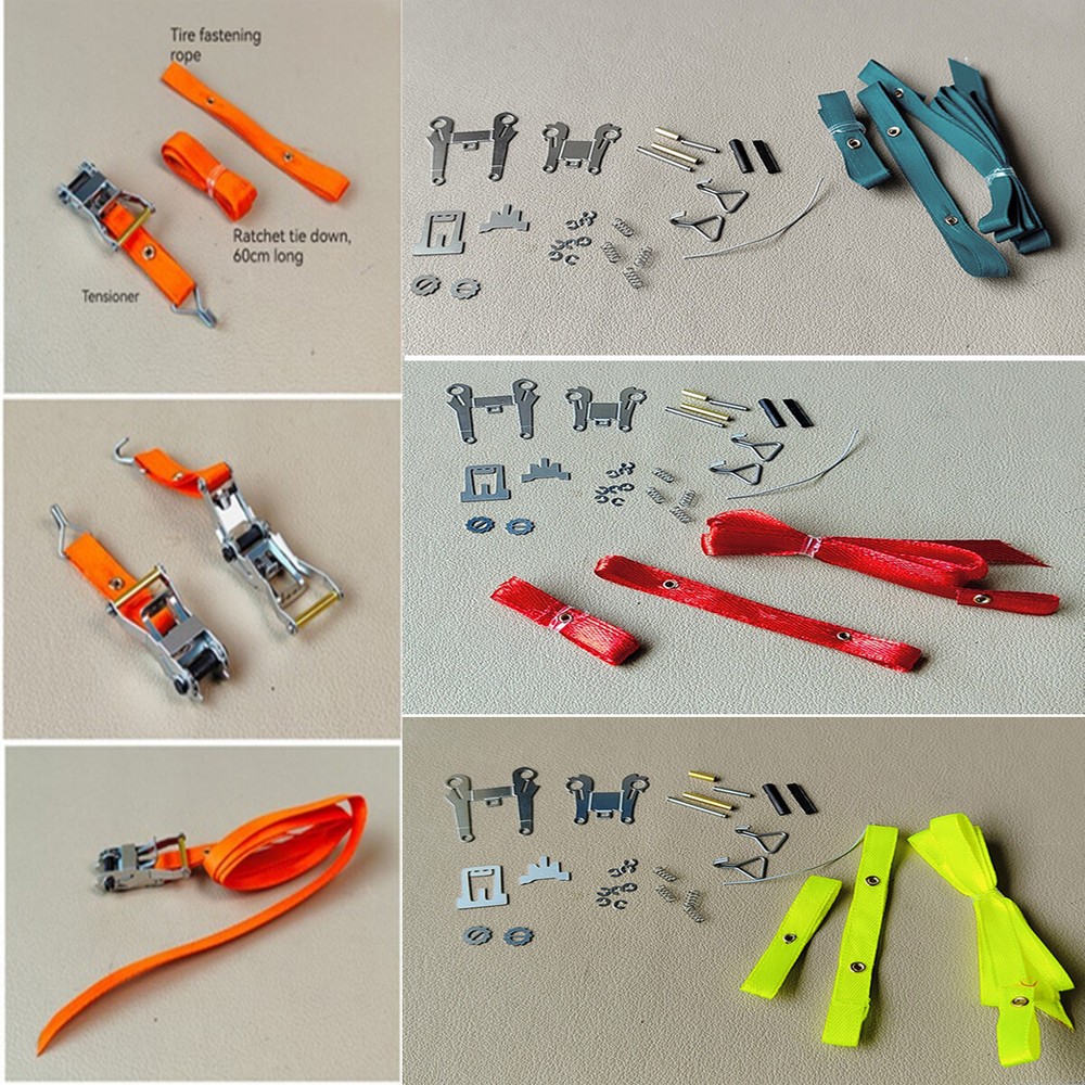 Universal Cargo Rope Tie Down Strap for Model Cars Simulation Scenarios