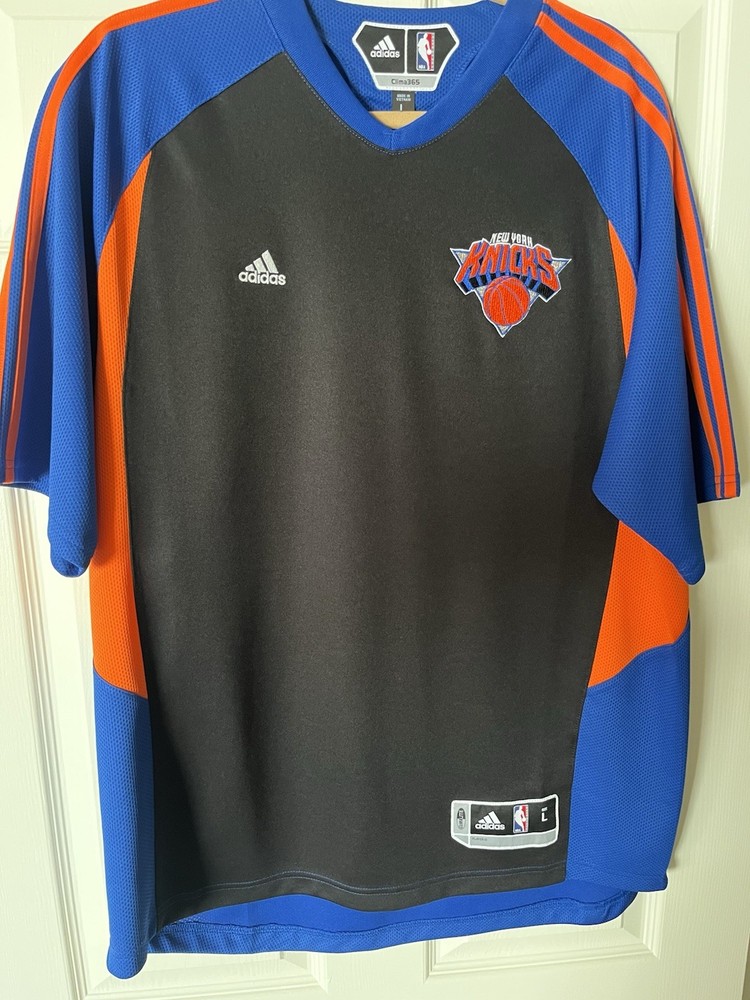 ADDIAS KNICKS CLIMALITE LARGE SHIRT