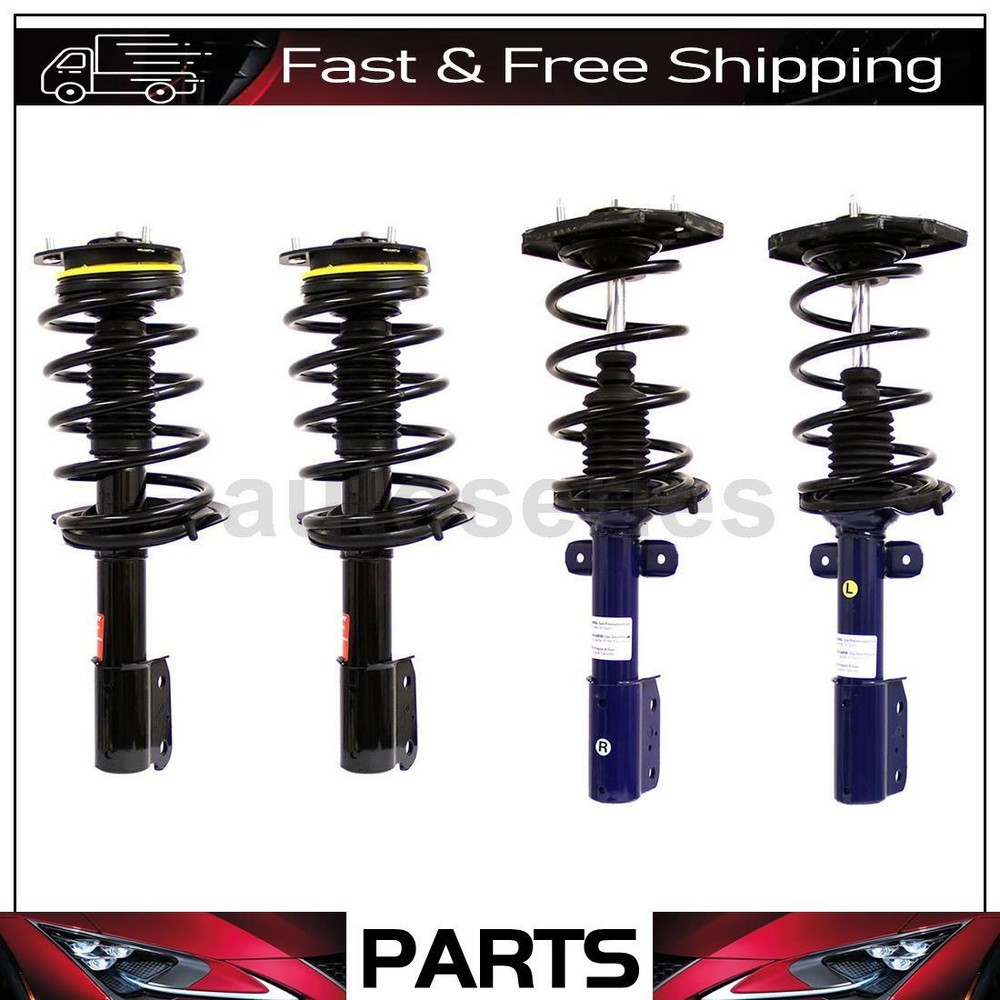 4 Front Complete Loaded Strut Coil Springs For Buick Regal 2000 1999 1998 1997