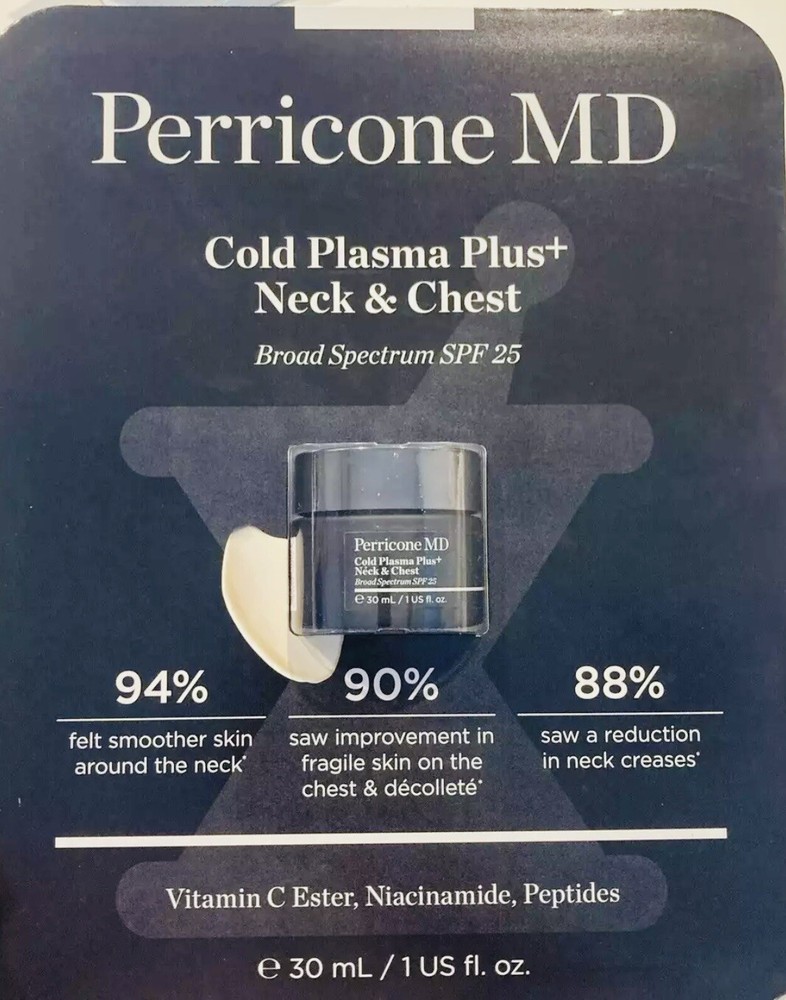 Perricone MD Cold Plasma Plus Neck Chest SPF 25 Broad Spectrum