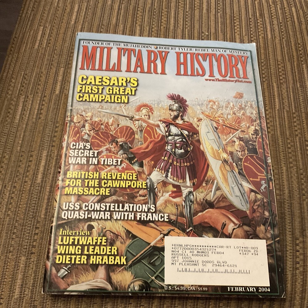 Military History Magazine, February 2004