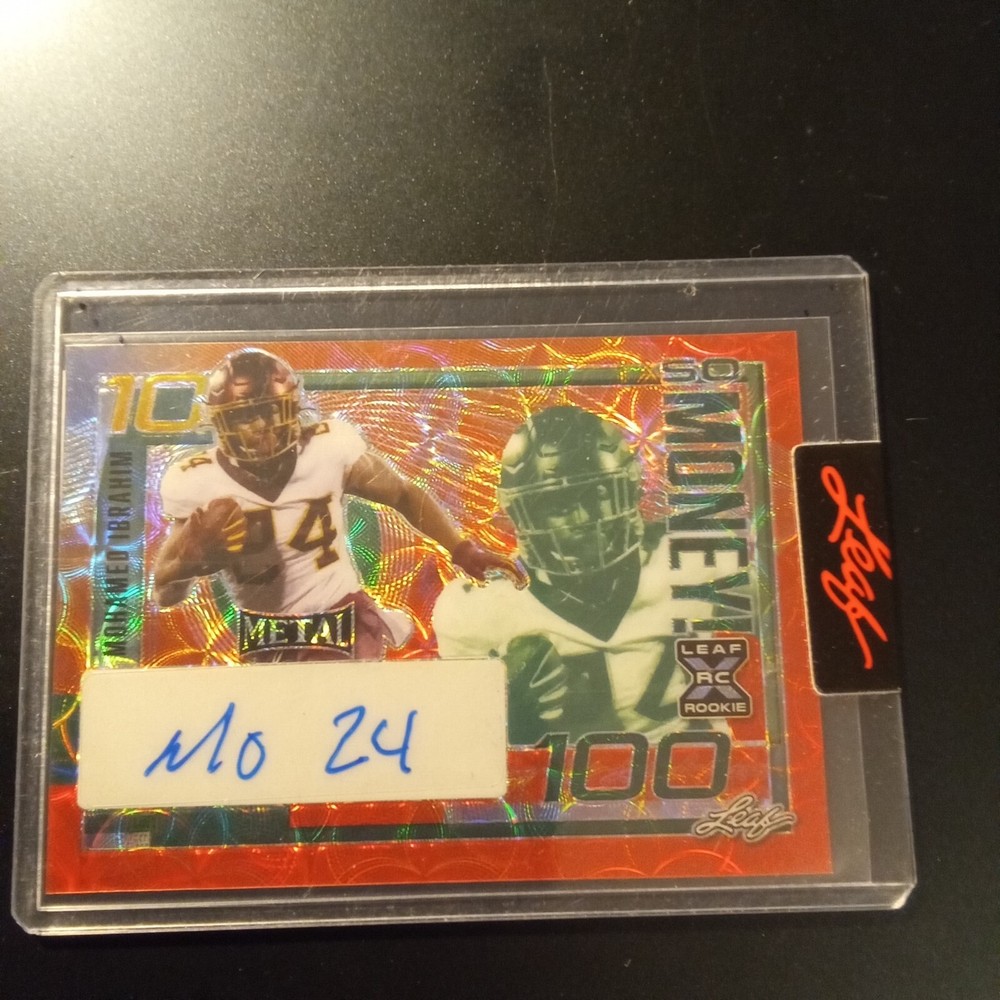 2023 Leaf Metal  Rookie  Mohamed Ibrahim  Auto Proof 1/1