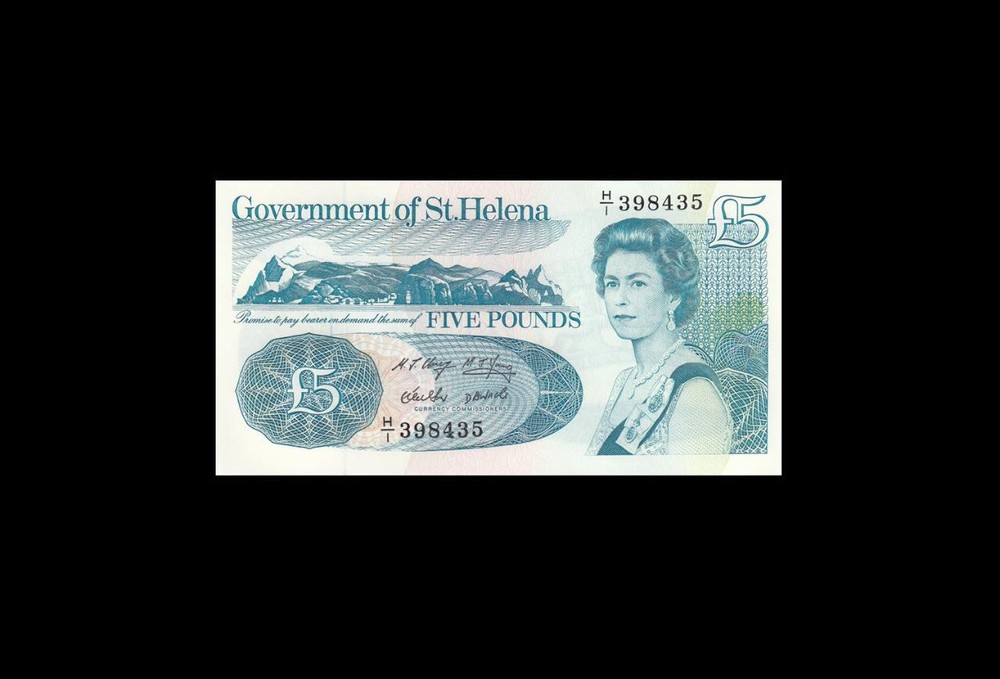 1998 GOVERNMENT OF ST. HELENA QEII 5 POUNDS 
