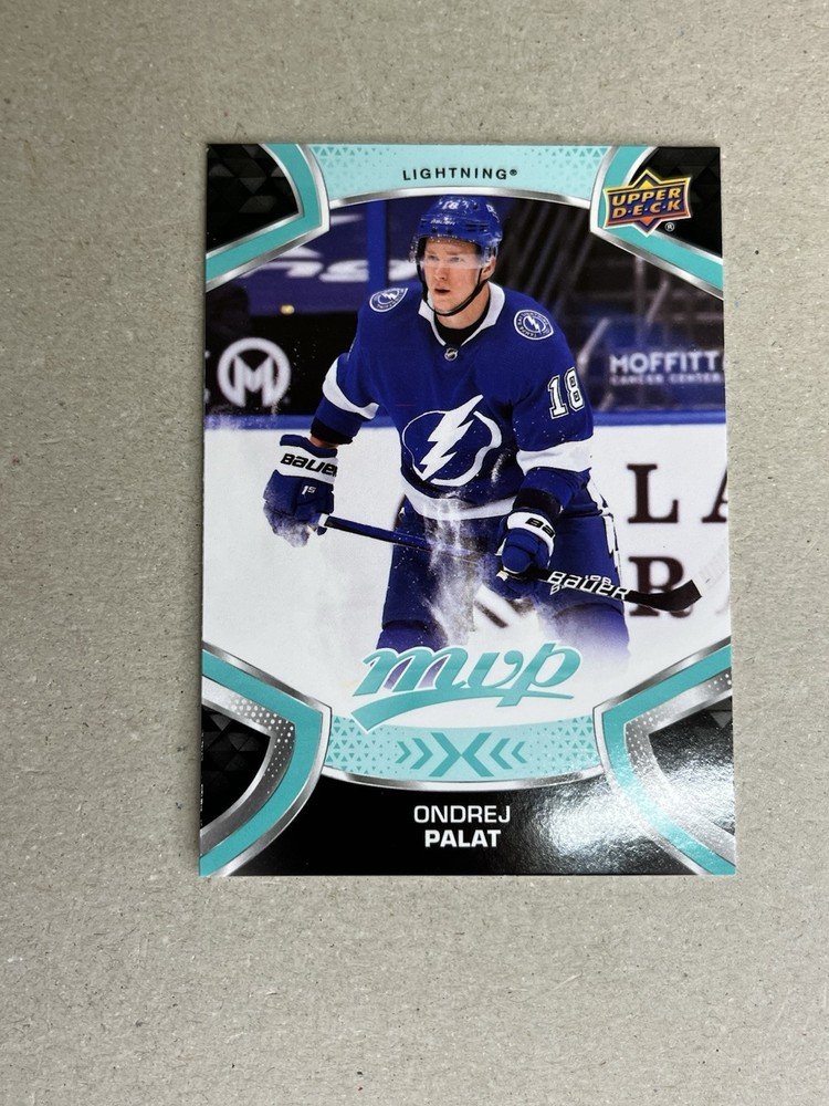 2021-22 Upper Deck MVP Ondrej Palat Tampa Bay Lightning Hockey Card #59