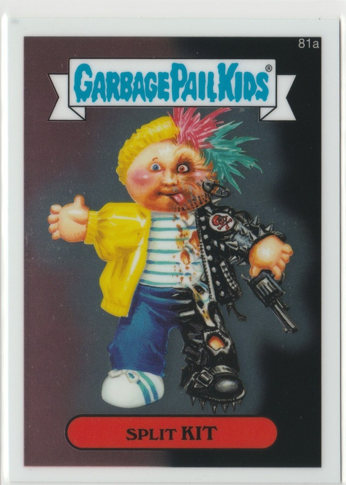 Split Kit #81a Garbage Pail Kids GPK 2014 Chrome Series 2 CS2 Trading Card