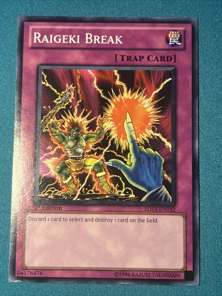 Raigeki Break 5DS3-EN032 Duelist Toolbox Starter Deck 1st Ed