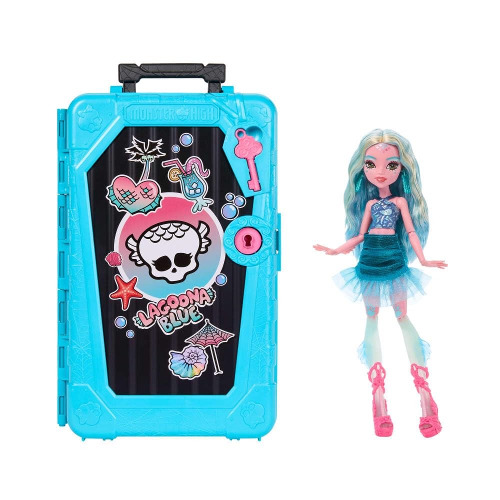 Monster High Skulltimate Secrets Lagoona Blue Doll and Accessories Set, Destinat