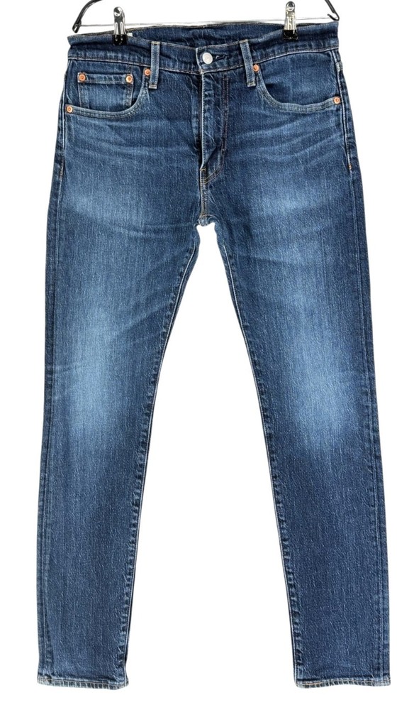 LEVI'S STRAUSS & CO Men 512 Straight Leg Stretch Blue Jeans W31 L32