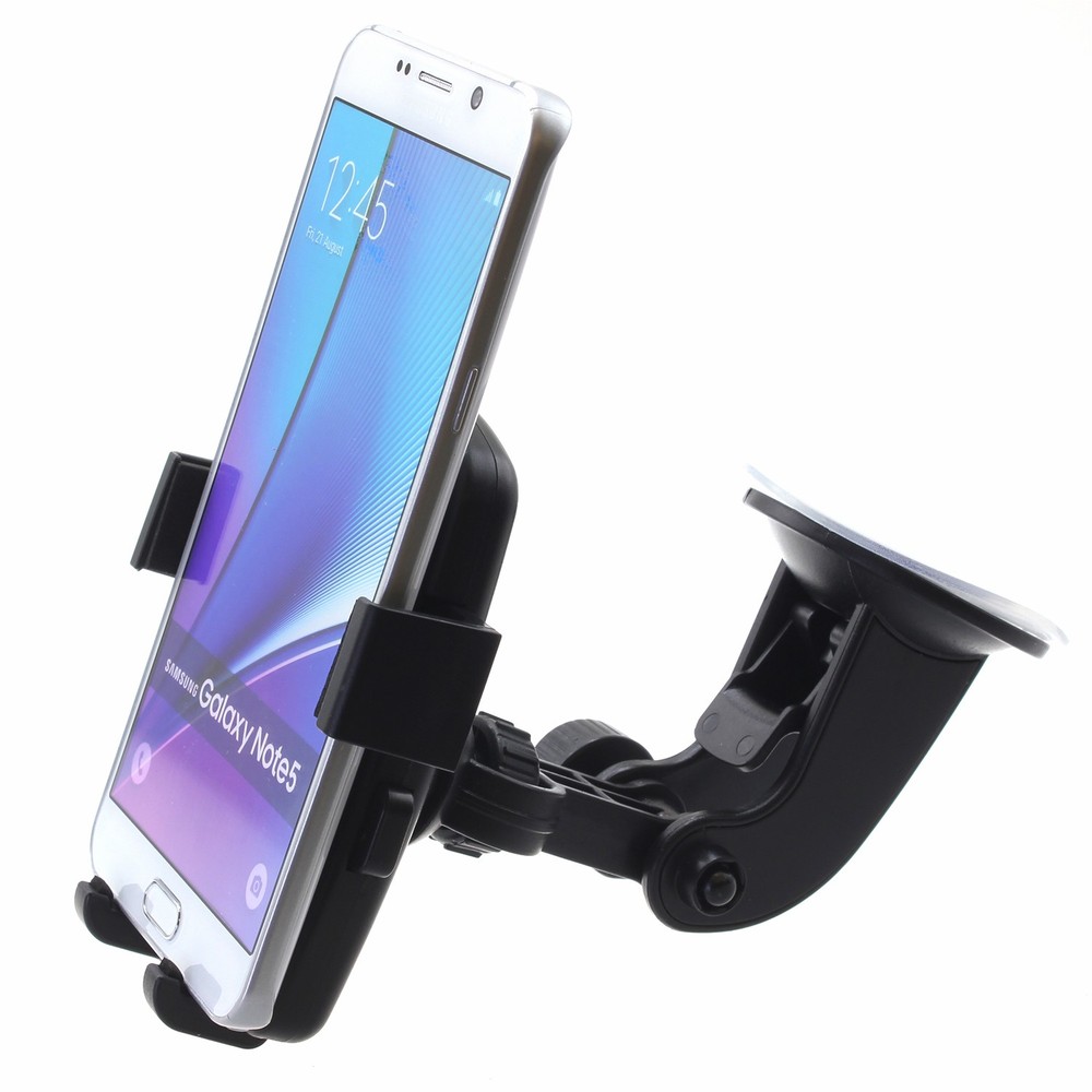 For Phone 16/17/Pro/Max/Air - Car Mount Windshield Holder Glass Cradle Swivel
