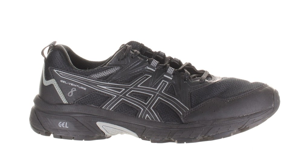 ASICS Mens Gel-Venture 8 Black Running Shoes Size 10 (7774624)