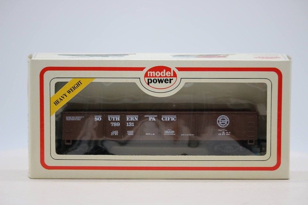 HO Scale Model Power 40' Gondola, Southern Pacific, Brown # 789131, BNOS