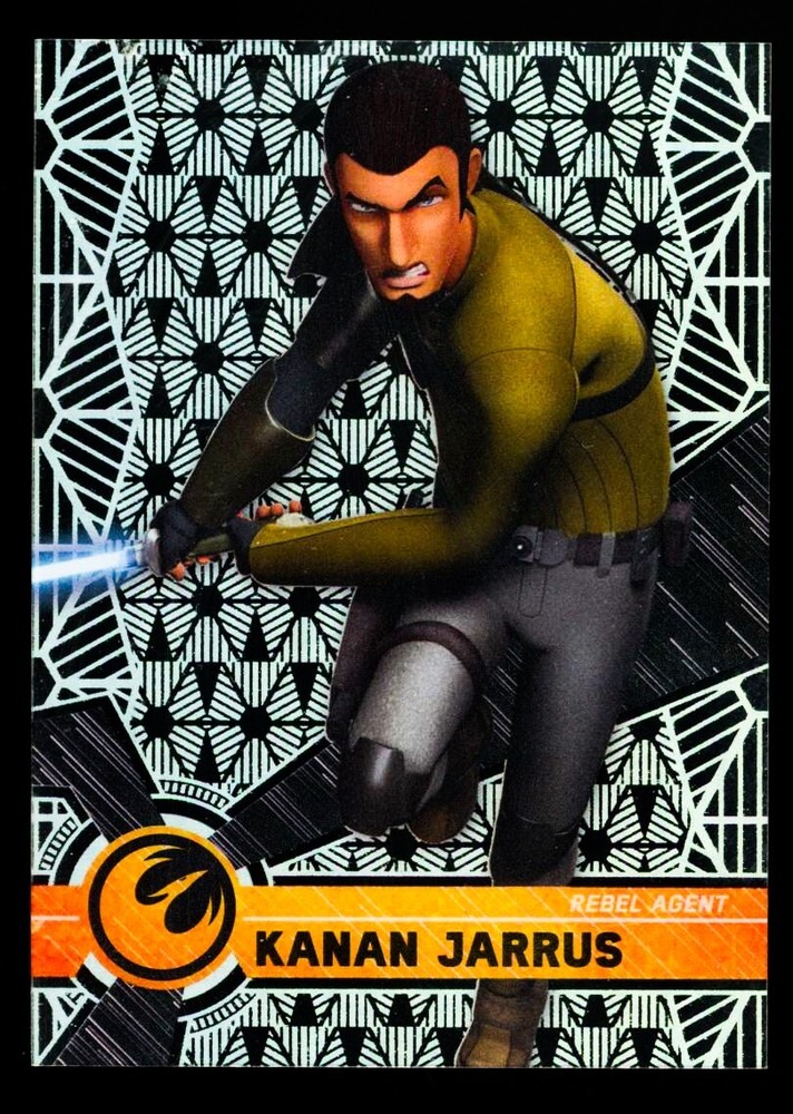 KANAN JARRUS 2017 Topps High Tek Star Wars Pattern 2 Form 1 #8 *QTY