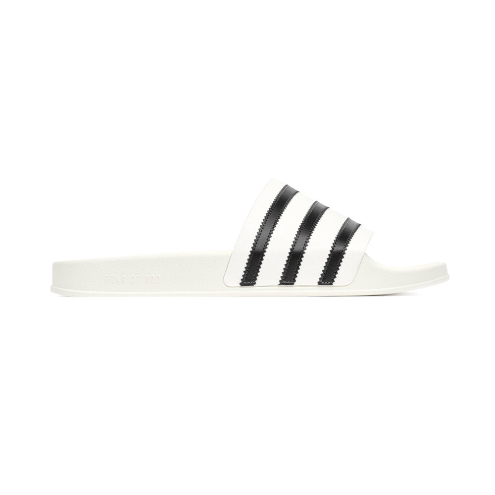 adidas Fear Of God X Athletics Adilette Slide  Mens White Casual Sandals IH2272