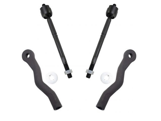 Front TRQ 4 Piece Tie Rod Set Tie Rod End Set fits Lexus IS F 2008-2014 86BHNV