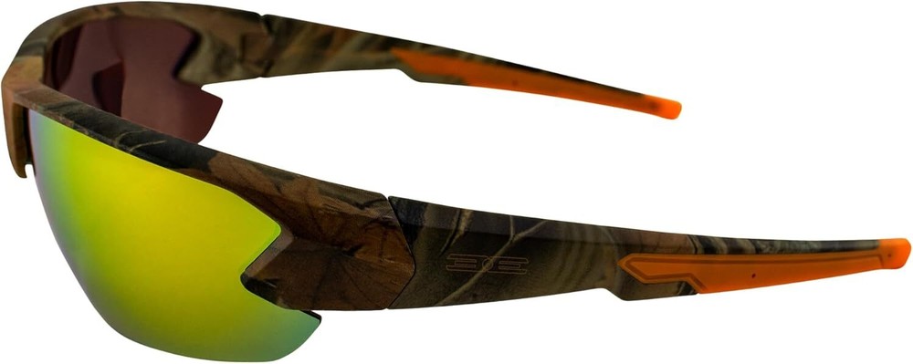 Epoch Eyewear Midway Sport Sunglasses Camo Orange Frame for Golf Riding