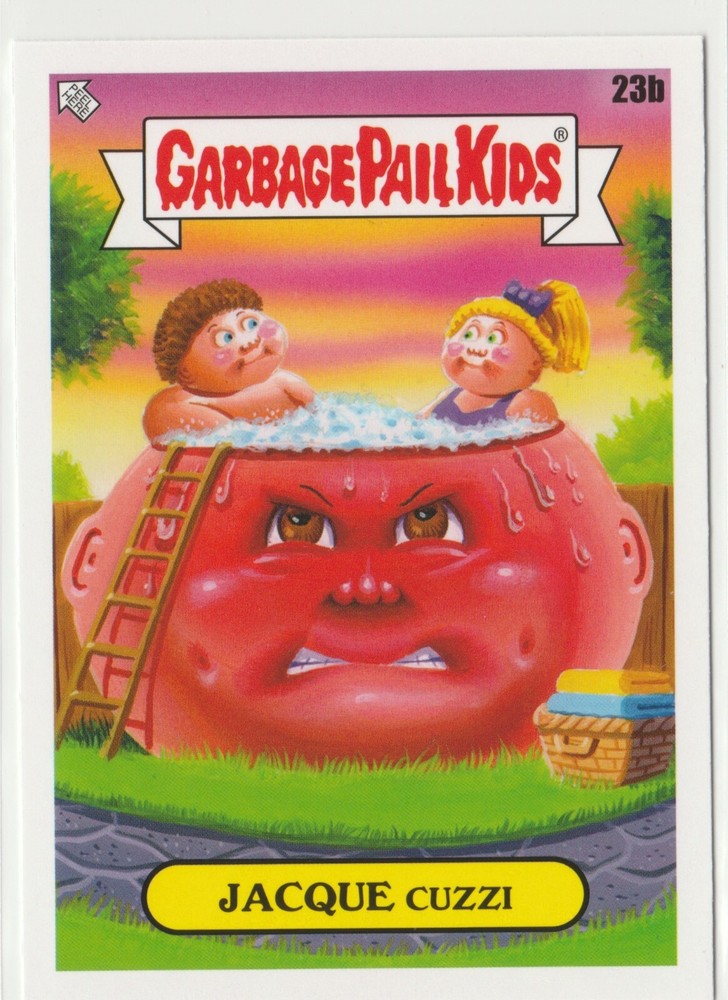 Jacques-cuzzi #23b Garbage Pail Kids GPK 2021 Vacation Series Card
