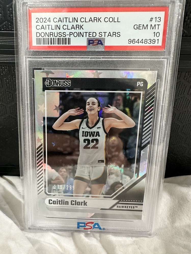 2024 Panini Caitlin Clark Collection - Base Donruss #13 Caitlin Clark (RC)