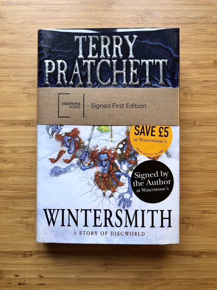 Wintersmith (Discworld) | Signed by Terry Pratchett | First Edition (UK) | 2006