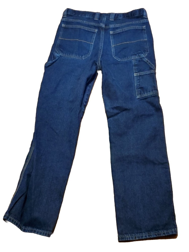 Urban Pipeline Blue Denim Carpenter Jean Boys Youth Size 16R Dark Wash Vguc