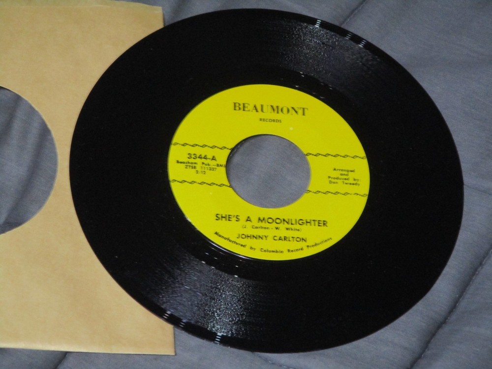 Georgia Garage JOHNNY CARLTON Beaumont The Price Of Your Love She's  Moonlighter