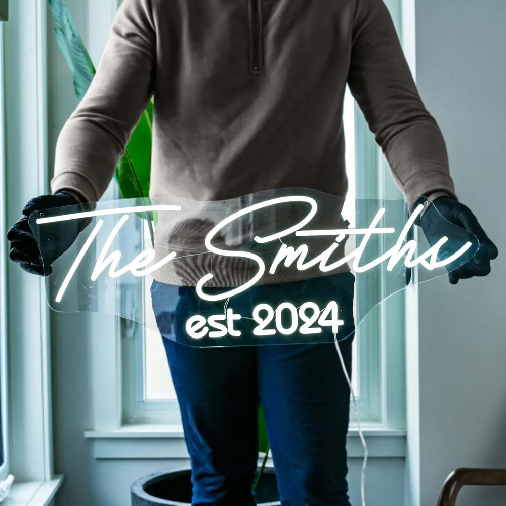 Custom Neon Sign Personalized LED Name Acrylic Logo Wall Light