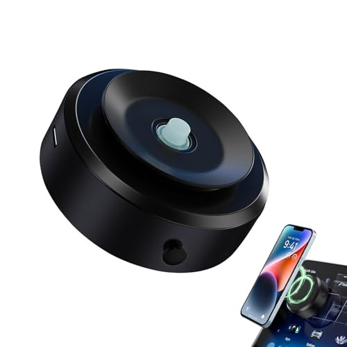 Magnetic Shower Phone Mount Hands-Free Black Waterproof Suction Cup