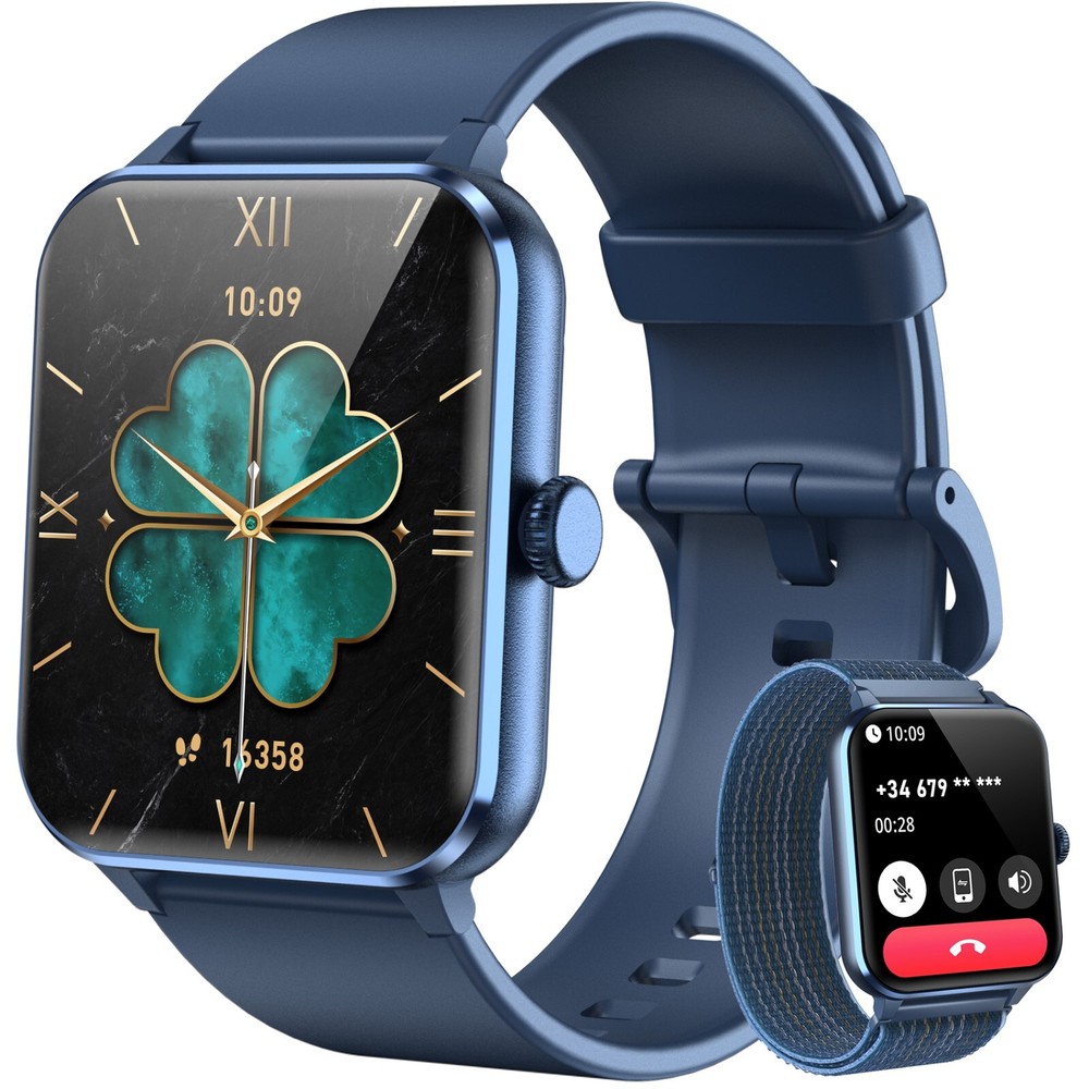 Bluetooth Smartwatch for Men Women iPhone Android Fitness Tracker