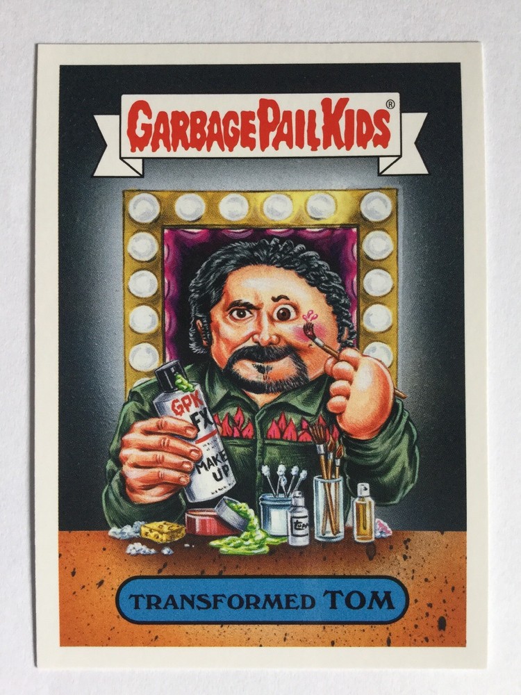 Garbage Pail Kids Sticker Revenge Of Oh The Horror-Ible 14b Transformed Tom  