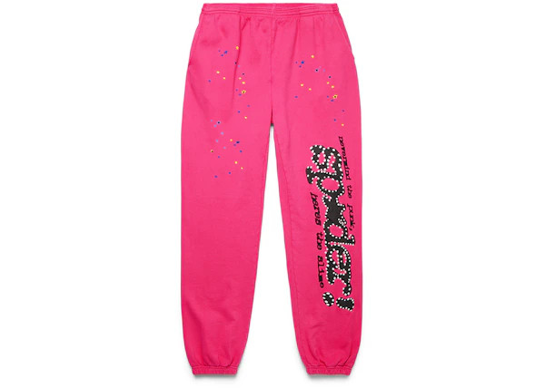 Sp5der P*NK V2 Sweatpant in Pink Color - Size S
